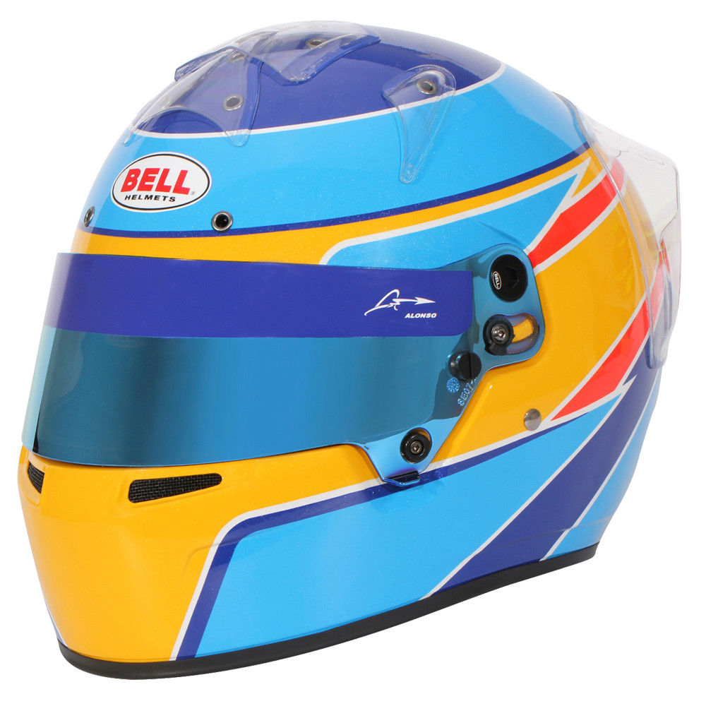 Capacete Bell KC7-CMR Alonso para KartingArray