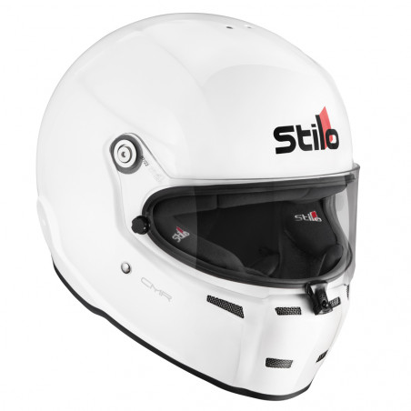 Capacete para karting Stilo ST5 CMR branco com interior colorido