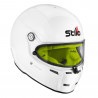 Casco karting Stilo ST5 CMR blanco interior colorado