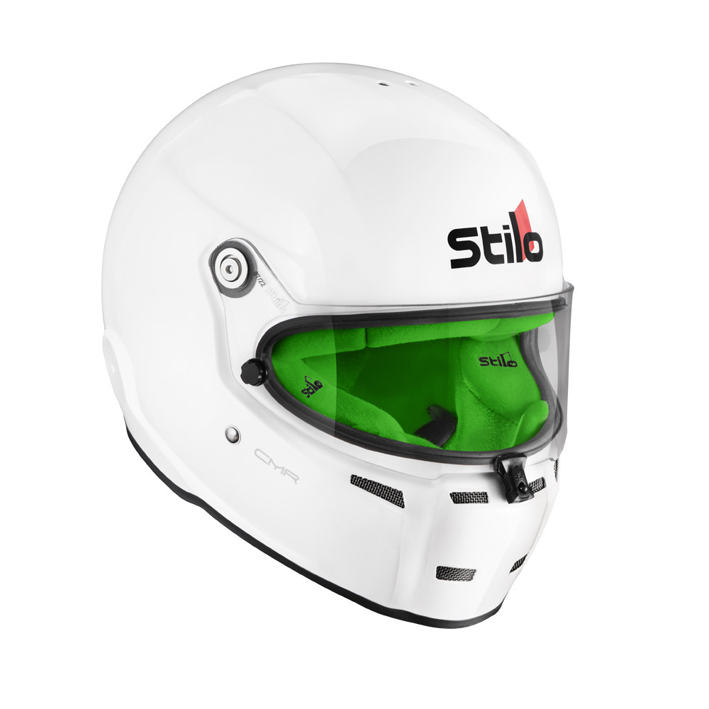 Casco karting Stilo ST5 CMR blanco interior coloradoArray