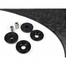 Silentblock Powerflex Black Trasero Diferencial Trasero Audi A3 MK2 8P (2003-2012)