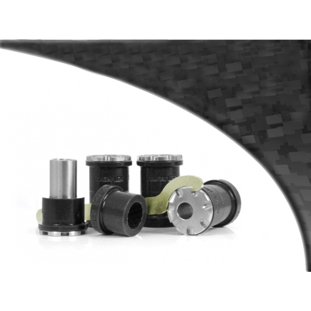 Silentblock Powerflex Black Interior Trapecio Trasero Ajuste Caída Audi S3 Mk1 Tipo 8L 4WD (1999-2003)Array