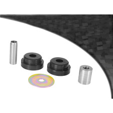 Silent Bloc Powerflex Preto Suporte Inferior do Motor (pequeno) 25 mm Suporte Oval Ford Fiesta Mk6 incl. ST (2002-2008)