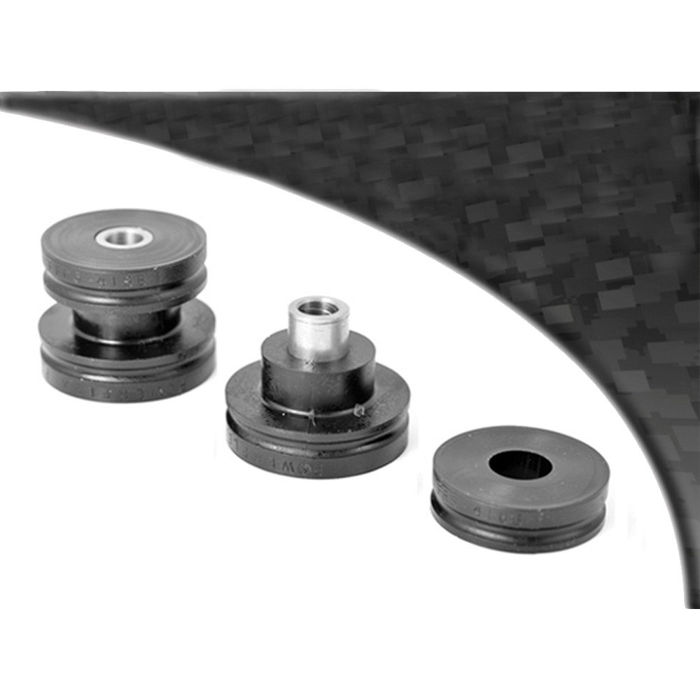 Silent Bloc Powerflex Preto Superior Amortecedor Traseiro BMW E81, E82, E87 e E88 Série 1 (2004-2013)Array