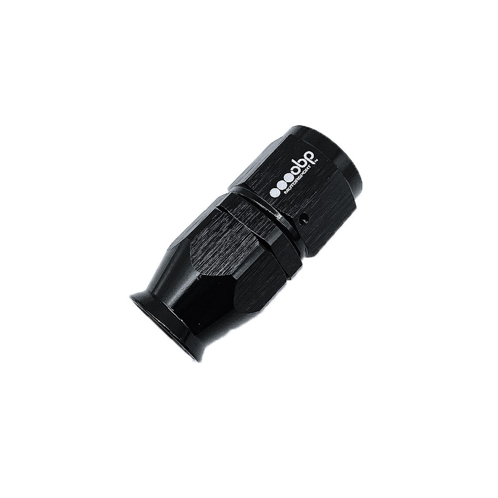 Racor hembra recto OBP tipo PTFE de aluminio negroArray