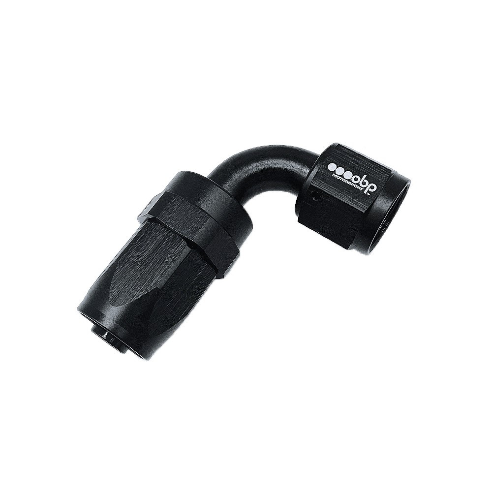 Racor hembra 90° OBP tipo CPE de aluminio negroArray