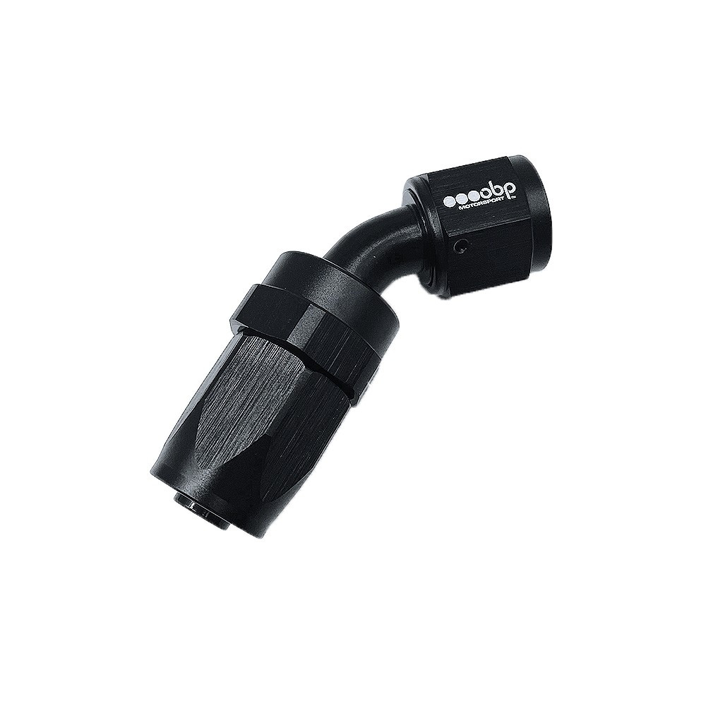 Racor hembra 45° OBP tipo CPE de aluminio negroArray