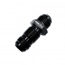 Adaptador OBP para mamparo recto en aluminio negro