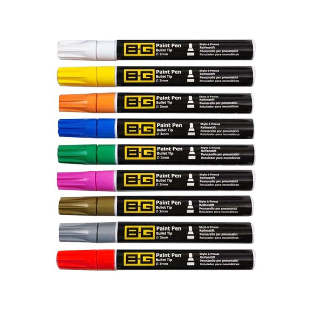 Marcador de pneus BG Racing diâmetro 3mmArray