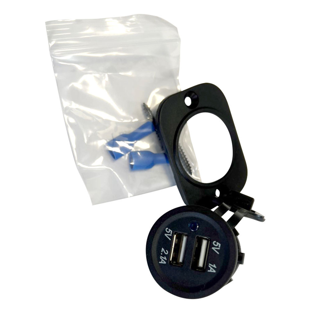 Conector USB duplo GT2i para o compartimento do passageiroArray