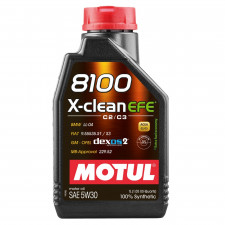 Óleo para motor MOTUL 8100 X-CLEAN EFE 5W30 - lata 1L