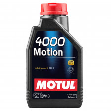 Óleo de motor MOTUL 4000 MOTION 15W40 - lata 1L