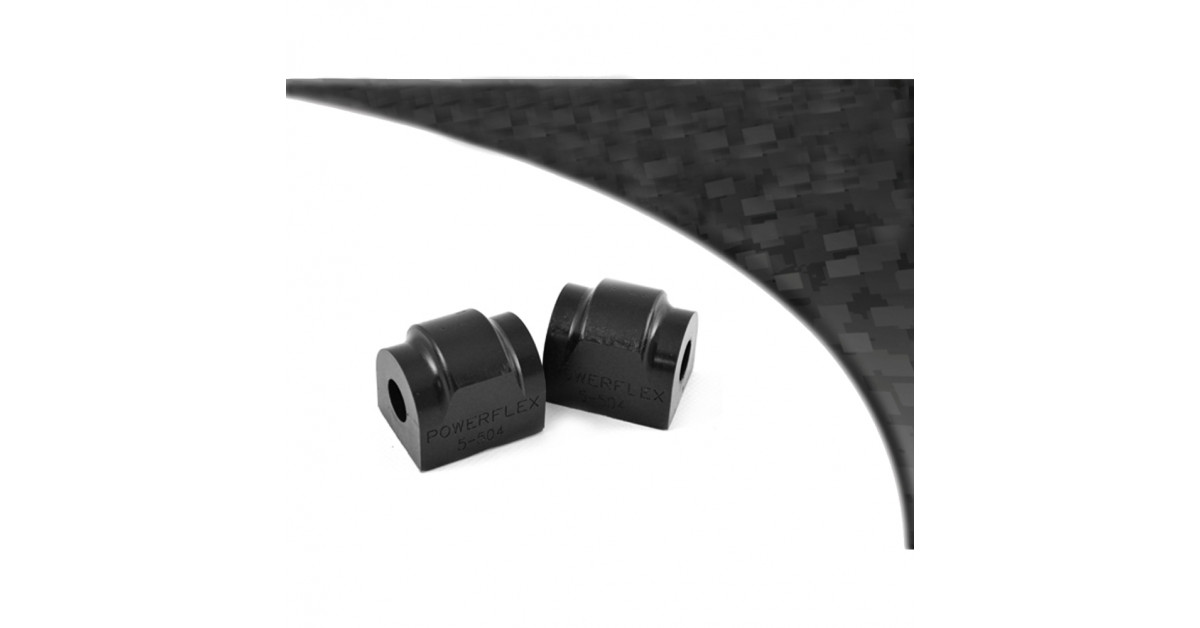 Silentblock Powerflex Black Barra Estabilizadora Delantera 21mm BMW E28 Serie 5 (1982 - 1988), BMW E24 Serie 6 (1982 - 1989)
