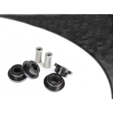 Silent Bloc Powerflex Preto Suporte Dianteiro 12 mm Audi 80, 90 incluindo Avant (73 - 1996)