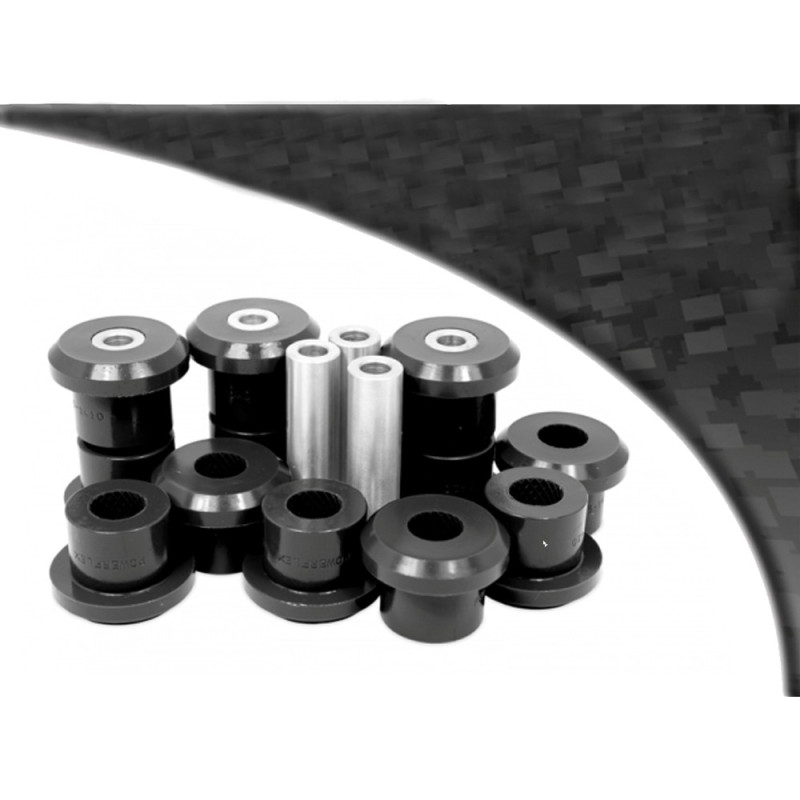 Silent Bloc Powerflex Preto Lâminas Traseiras da Suspensão Volkswagen Caddy Mk2 Tipo 9K (1997-2003)Array