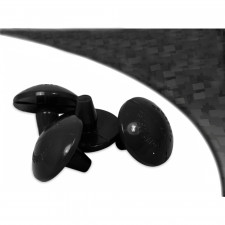 Silentblock Powerflex Black Amortiguador Trasero (anti ruido) Trasero Volkswagen Caddy Mk1 Tipo 14 (1985-1996)
