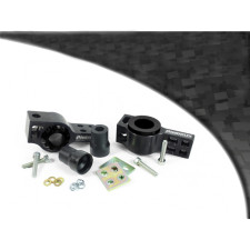 Silent Bloc Powerflex Preto Traseiro Triângulo Dianteiro Anti-elevação e Rolagem de cauda Audi TT MK2 8J (2007-2014)