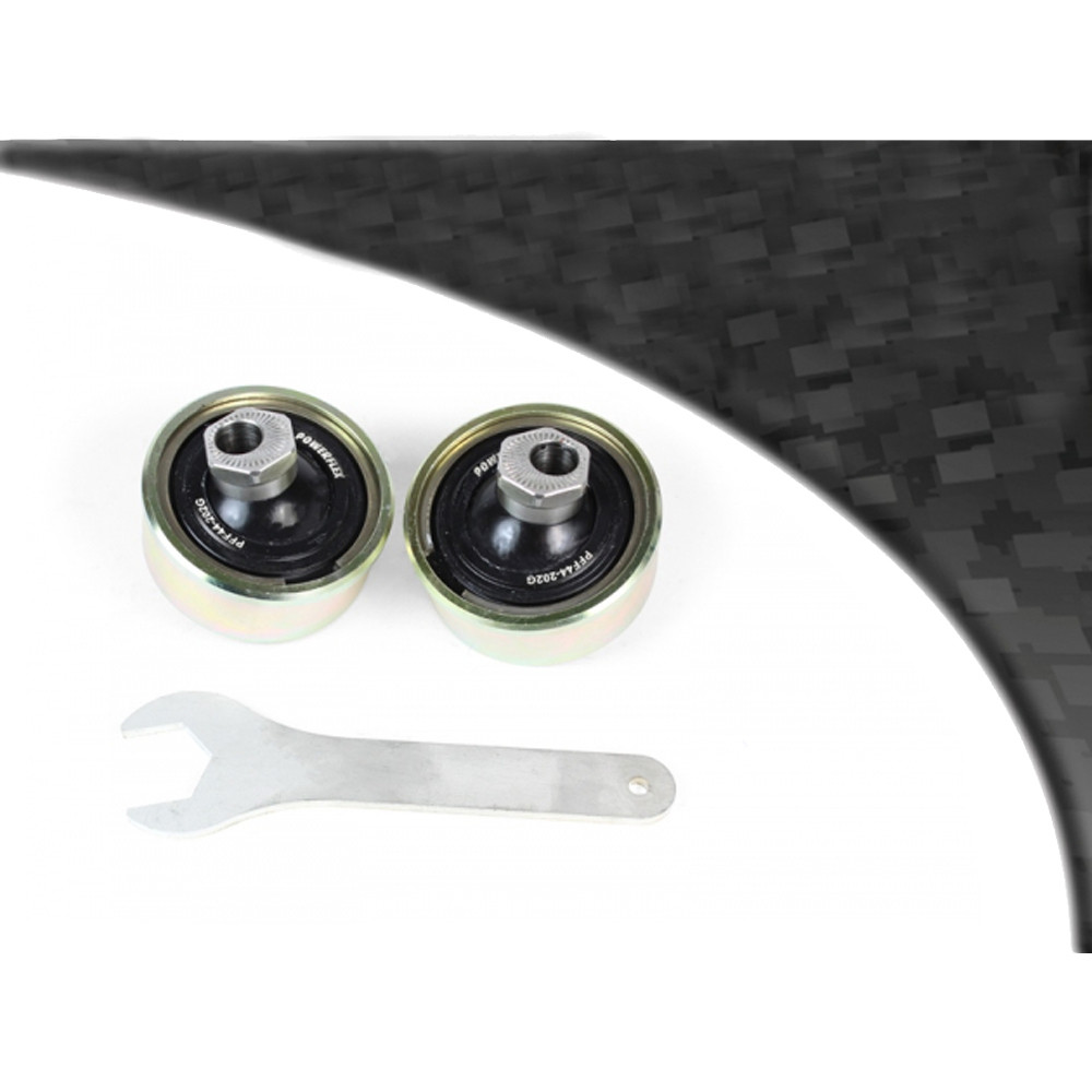 Silentblock Powerflex Black Trasero Trapecio Delantero Avance y Anti-Lift Ajustable Mitsubishi Lancer Evolution 7-8-9Array