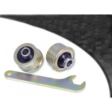Silent Bloc Powerflex Preto Traseiro Triângulo Dianteiro Ajuste de Inclinação e Anti-Levantamento Subaru Legacy BM & BR (2009 - 