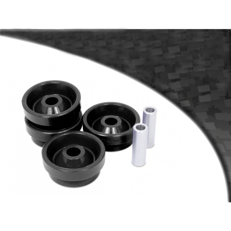 Silent Bloc Powerflex Preto Antebraço de Suspensão Traseiro Ajuste de Convergência Audi S3 Mk1 Tipo 8L 4WD (1999-2003)Array