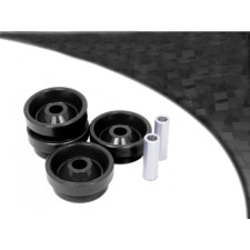 Silent Bloc Powerflex Preto Antebraço de Suspensão Traseiro Ajuste de Convergência Audi S3 Mk1 Tipo 8L 4WD (1999-2003)