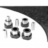 Silent Bloc Powerflex Triângulo Preto Dianteiro Renault Clio 16S (4 peças)