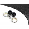 Silent-block POWERFLEX Braço dianteiro traseiro preto Volkswagen Polo TYPE 6R (2 peças)