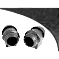 Silent-block Powerflex Preto Diâmetro da Barra Estabilizadora 22mm R19 16S (2 Peças)