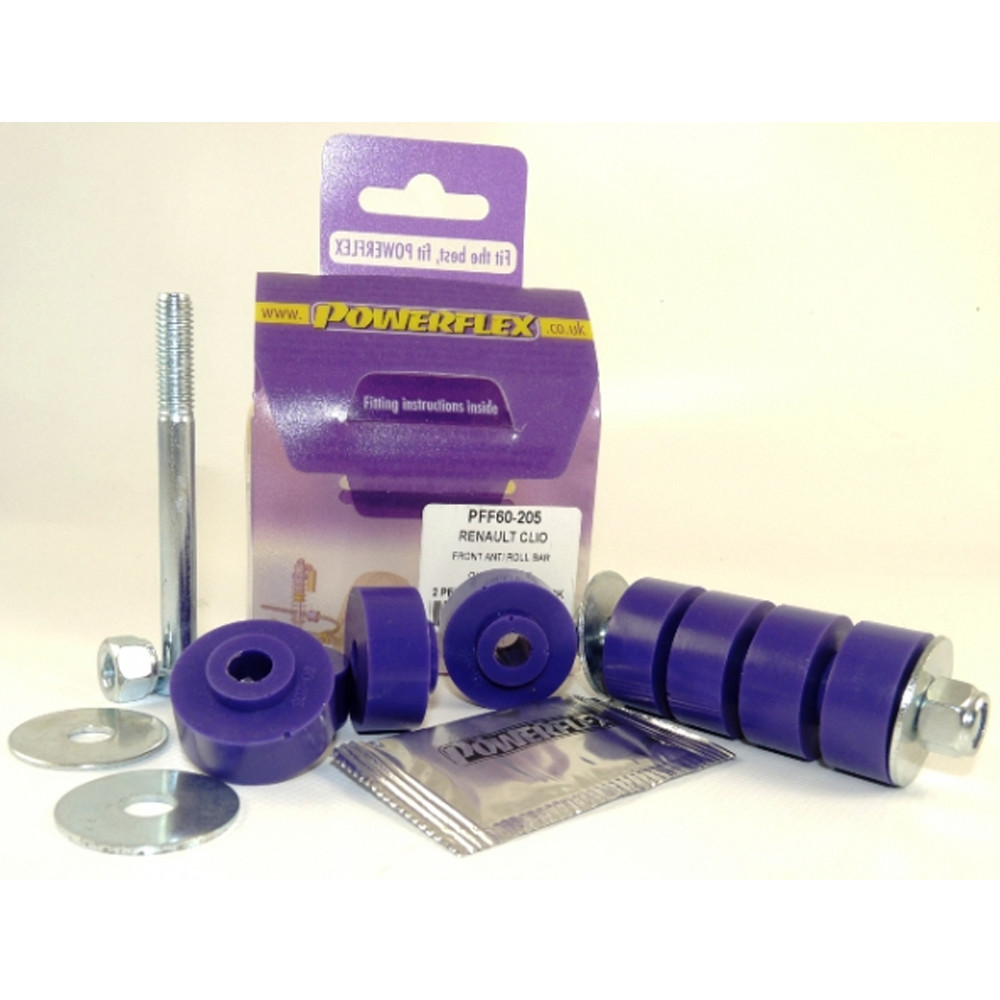Barra estabilizadora Silent-block Powerflex Renault Clio 16S (2 peças)Array