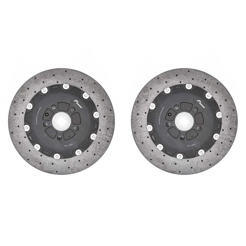 VWR - Discos de cerâmica de carbono de 380 mm para o kit de travões Stage 3 - (requer VWR6700CARBON)Array