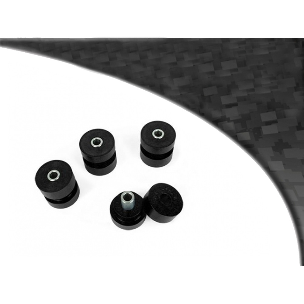 Barra traseira preta Powerflex Silent-block Ford Fiesta MK1 / MK2 (4 peças)Array