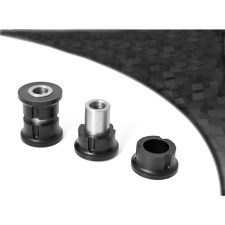 Barra traseira preta Powerflex Silent-block Ford Fiesta MK1 / MK2 (2 peças)