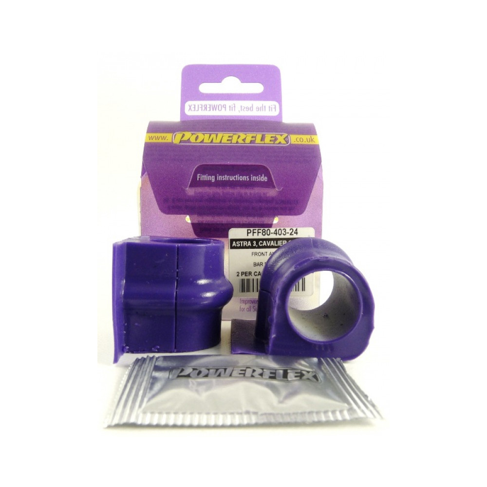 Barra estabilizadora Powerflex Silent-block Diâmetro 24 Opel Astra / Vectra (2 peças)Array
