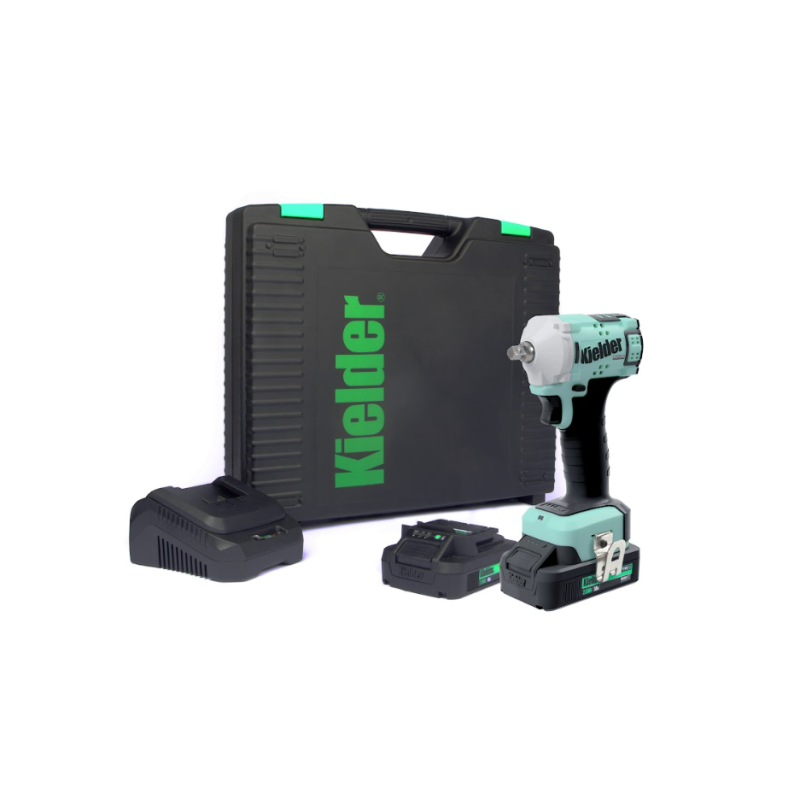 Kielder® 3/8" 18v Ultra Compact Impact Wrench 2 x 4.0Ah Batteries (Kit)Array