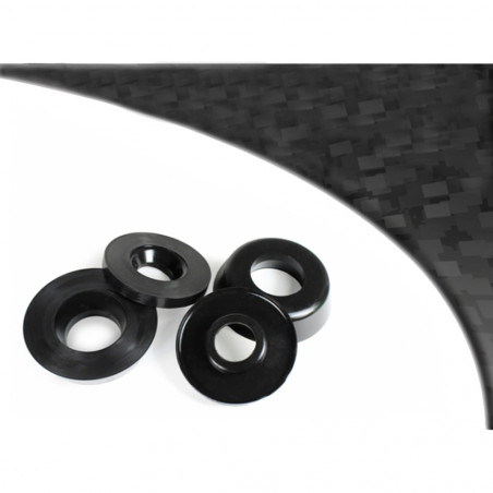 Silent-block Powerflex Black Tope Amortiguador Delantero Escort / Sierrra (2 Piezas)