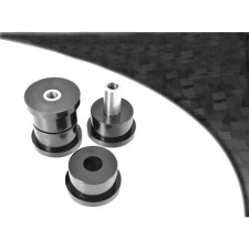 Silent-block Powerflex Preto Suportes de manilha da mola de lâmina dianteira Ford Capri / Escort MK1 (2 peças)