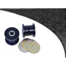 Silent-block Powerflex Preto Amortecedor Externo Para-choques Alfa Romeo GTV 2000 (2 Peças)