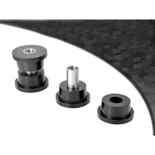 Barra traseira Powerflex preta do Opel Manta Silent-block (2 peças)