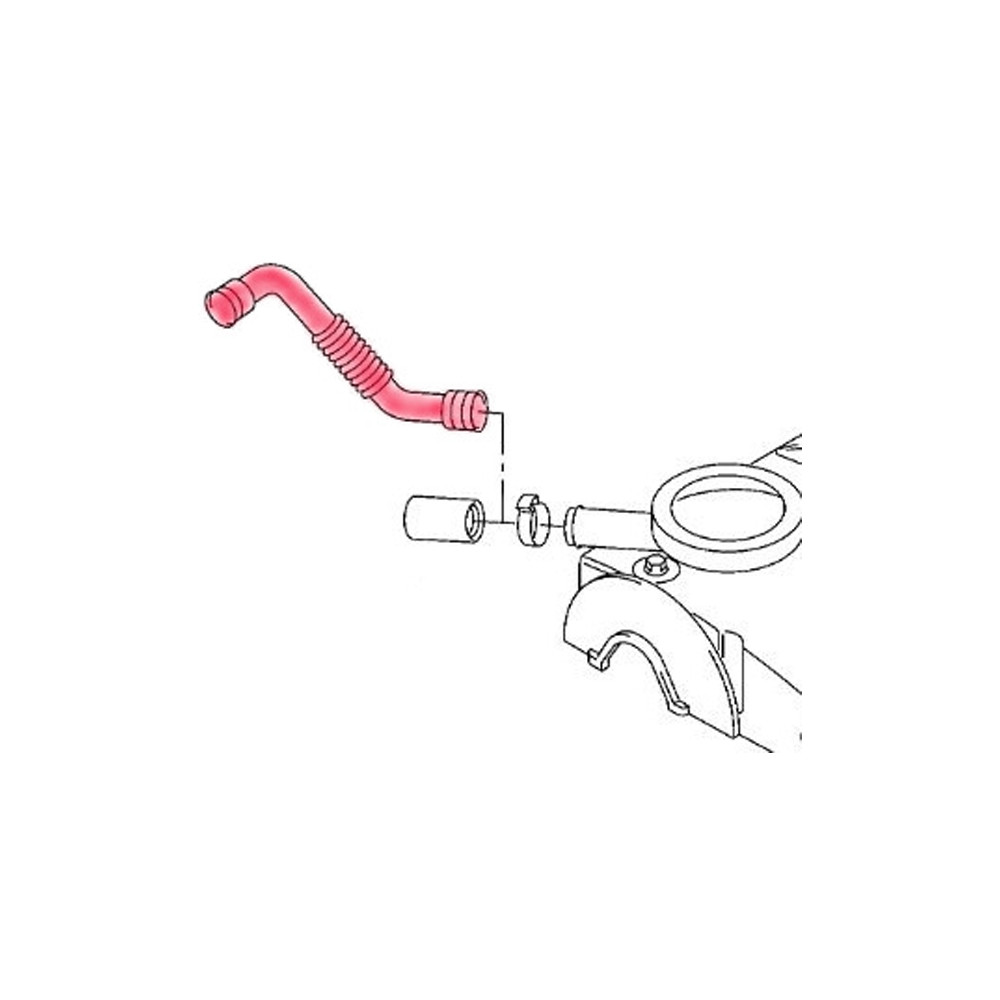 Manguito de respiradero Forge para Volkswagen T5 Transporter 1.9 TDIArray