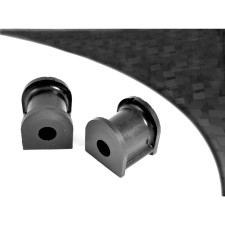 Silent-block Powerflex Preto Suportes de manilha da mola de lâmina Traseira Ford Capri (2 peças)