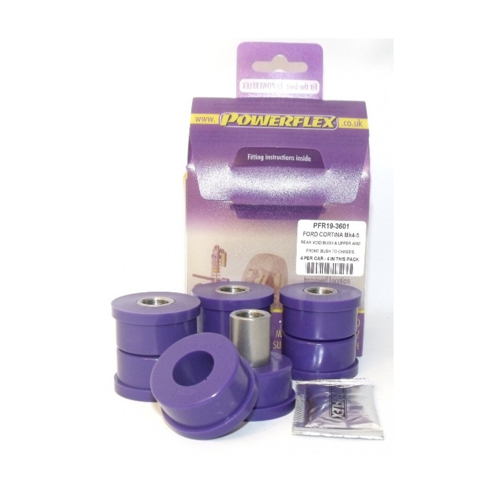 Silent-block Powerflex Braço traseiro superior / inferior Ford Cortina MK4 / 5 (4 peças)Array