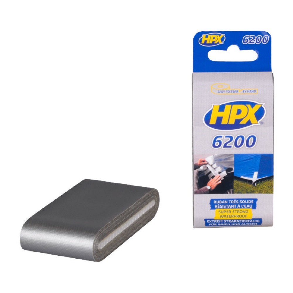 Cinta reparadora de bolsillo plateada HPX 48mmx5mArray
