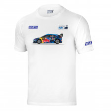 Camiseta Sparco M-Sport blanca