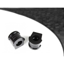 Silent-block Powerflex Preto Audi 80 / 90 Barra estabilizadora do braço de suspensão (2 peças)