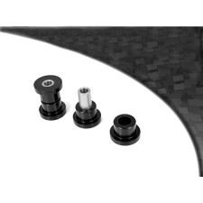 Silent-block Powerflex Preto Wishbone dianteiro Volkswagen Polo MK4 (2 peças)