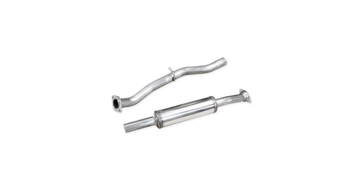 Tubo central com silenciador Inoxcar para Toyota GR86 2,4i 234hp (GPF) após 2021
