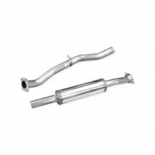 Tubo central con silencioso Inoxcar para Toyota GR86 2,4i 234cv (GPF) después de 2021
