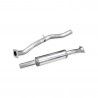 Tubo central com silenciador Inoxcar para Toyota GR86 2,4i 234hp (GPF) após 2021