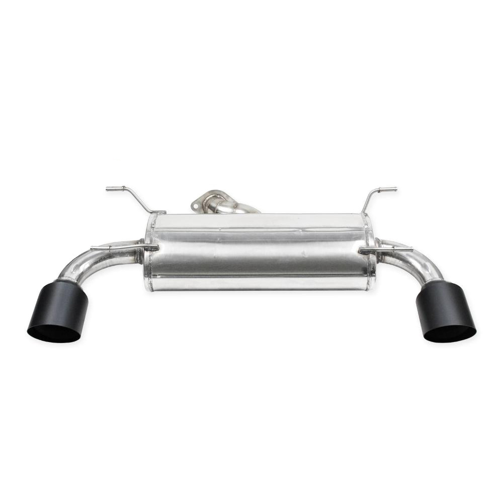 Silencioso trasero Inoxcar negro cerámico derecha + izquierda 114 Racing para Toyota GR86 2,4i 234cv (GPF) después de 2021Array