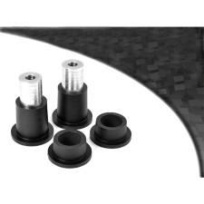 Eixo traseiro do chassis do Porsche 944 Silent-block Powerflex Preto (2 peças)